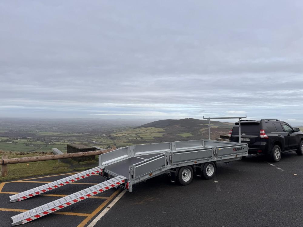 Nugent 16x6’7 Beavertail Trailer