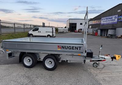 New Nugent 10x6 tipper with ladder rack